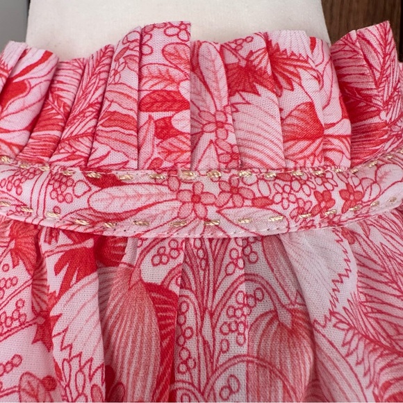 Tommy Bahama Petit Palma Balloon Sleeve Short Dress Paradise Pink Small NWT NEW - Picture 7 of 14